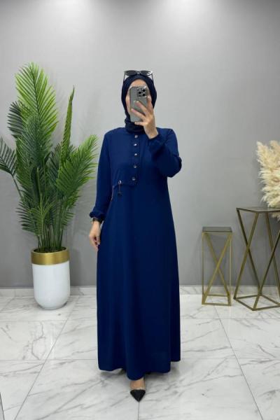 Mihrima Elbise İndigo