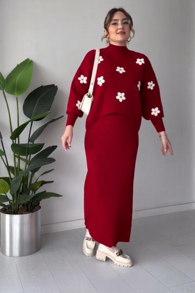 Papatya Bolero Kırmızı