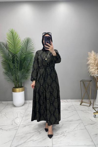 Ayfer Elbise Haki Haki