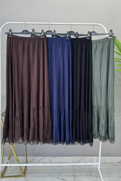 Dantelli Etek 2 Adet çoklu renk