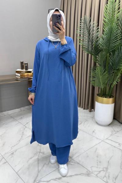 Delal Takım indigo Mavi İndigo