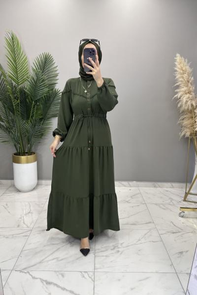 Duygu Elbise Haki Haki