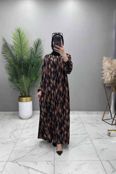 Firuze Elbise Siyah  Siyah