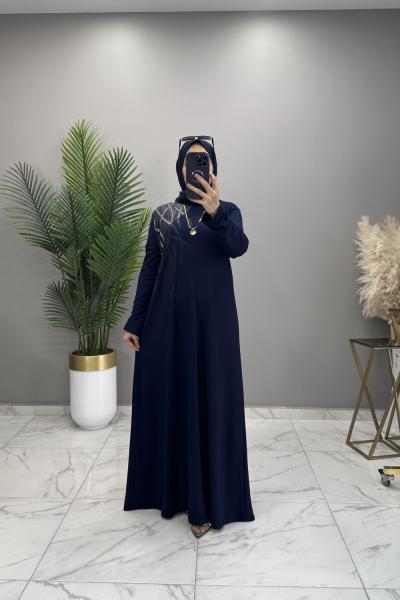 Habibe Elbise Lacivert  Lacivert
