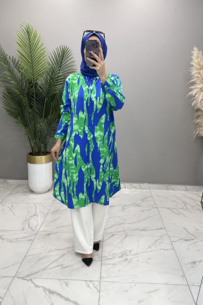 Mine Gömlek Zümrüt Zümrüt