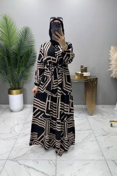 Minel Elbise Vizon Vizon