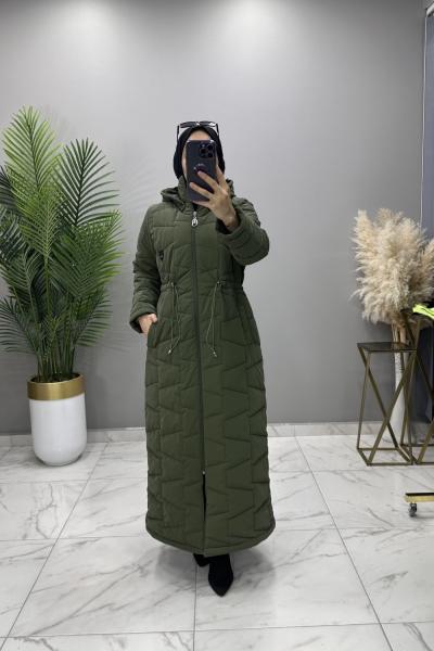 Orkide Parka Mont Haki Haki