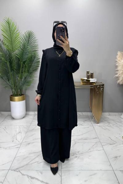 Seda Takım Siyah  Siyah