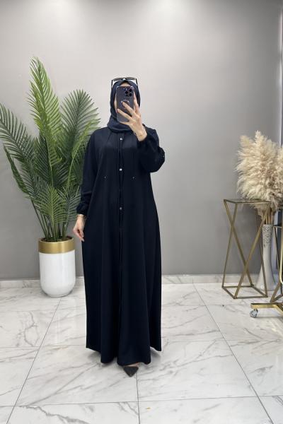 Seyran Elbise Lacivert  Lacivert