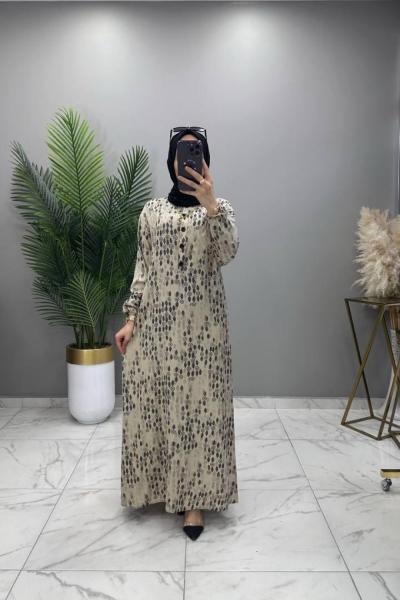 Simay Elbise Taş Taş Rengi