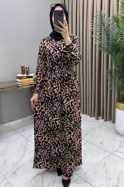 Zeliha Elbise Siyah Siyah