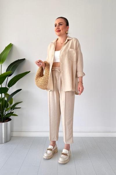 Lima Keten Takım- Bej