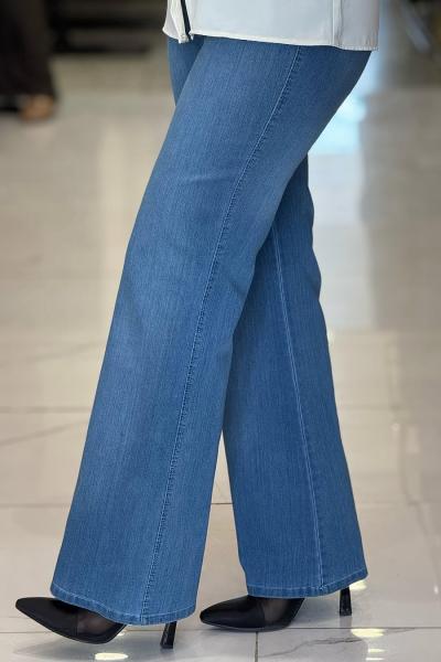 W2 Palazzo kot pantolon Açık Mavi